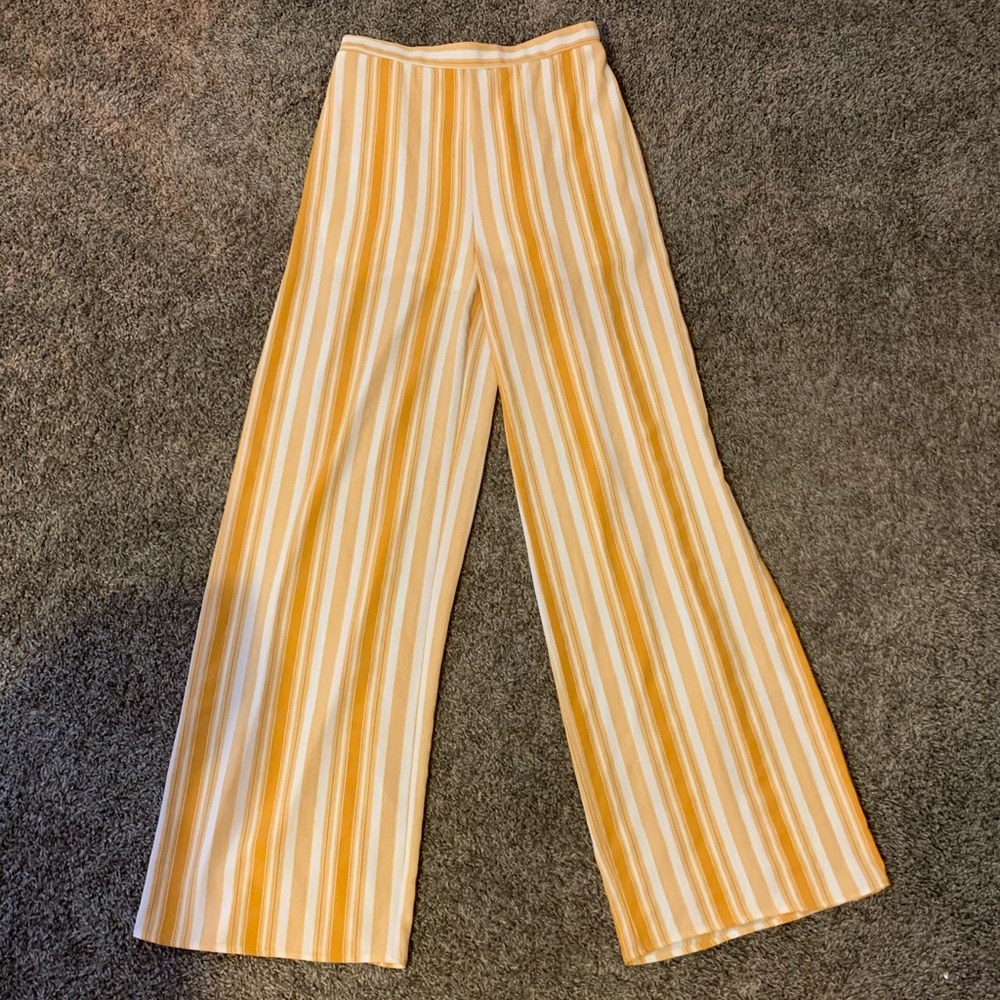 High Rise Palazzo Pant💛